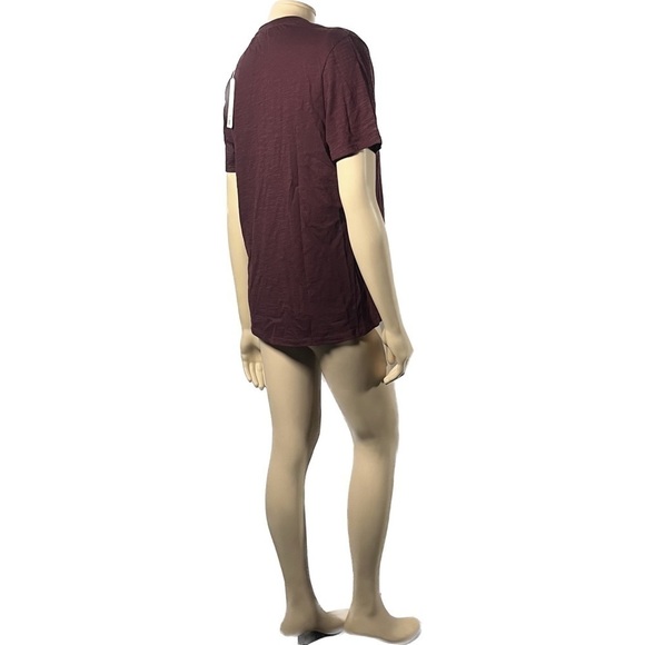 NWT Zadig & Voltaire Tshirt Toby Flamme overdyed - Picture 7 of 14